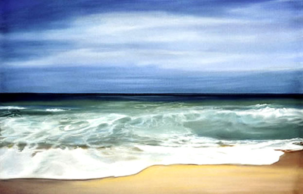 Fine Art Pastel ~ Sally Phillips ~ Kalihiwai Wave