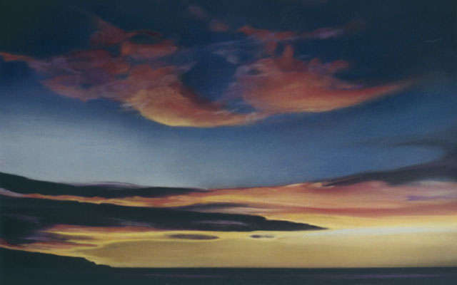 Fine Art Pastel ~ Sally Phillips ~ Hanalei Sunset
