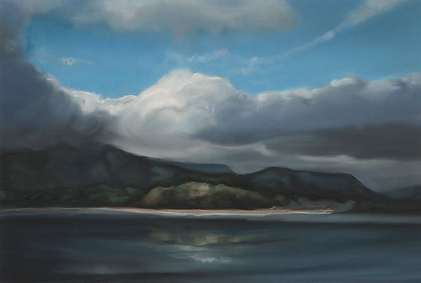 Fine Art Pastel ~ Sally Phillips ~ Hanalei Bay Midday